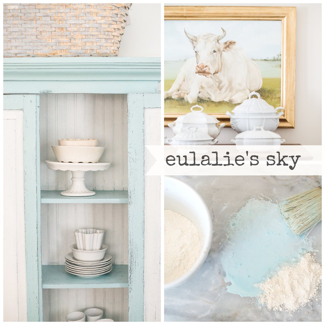 Peinture au lait- Eulalie's Sky