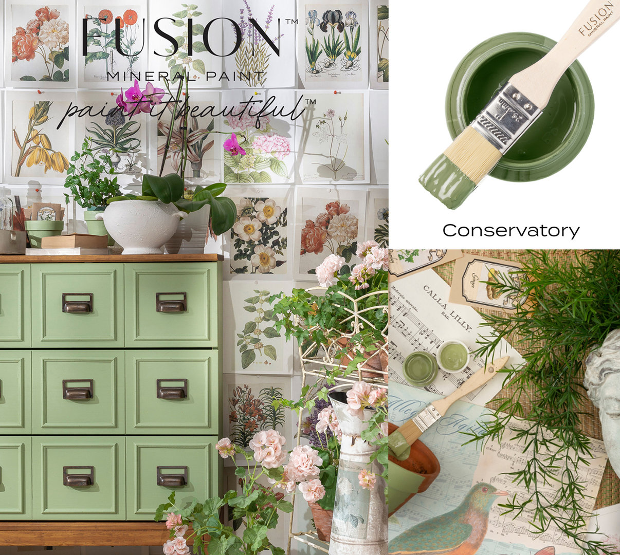Fusion Mineral Paint - Conservatory 500ml