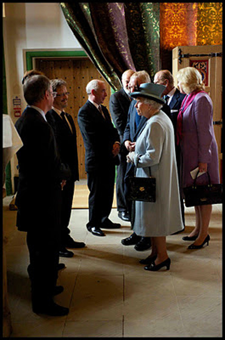 Michel Nadaï is presented to Her Majesty Queen Elizabeth II